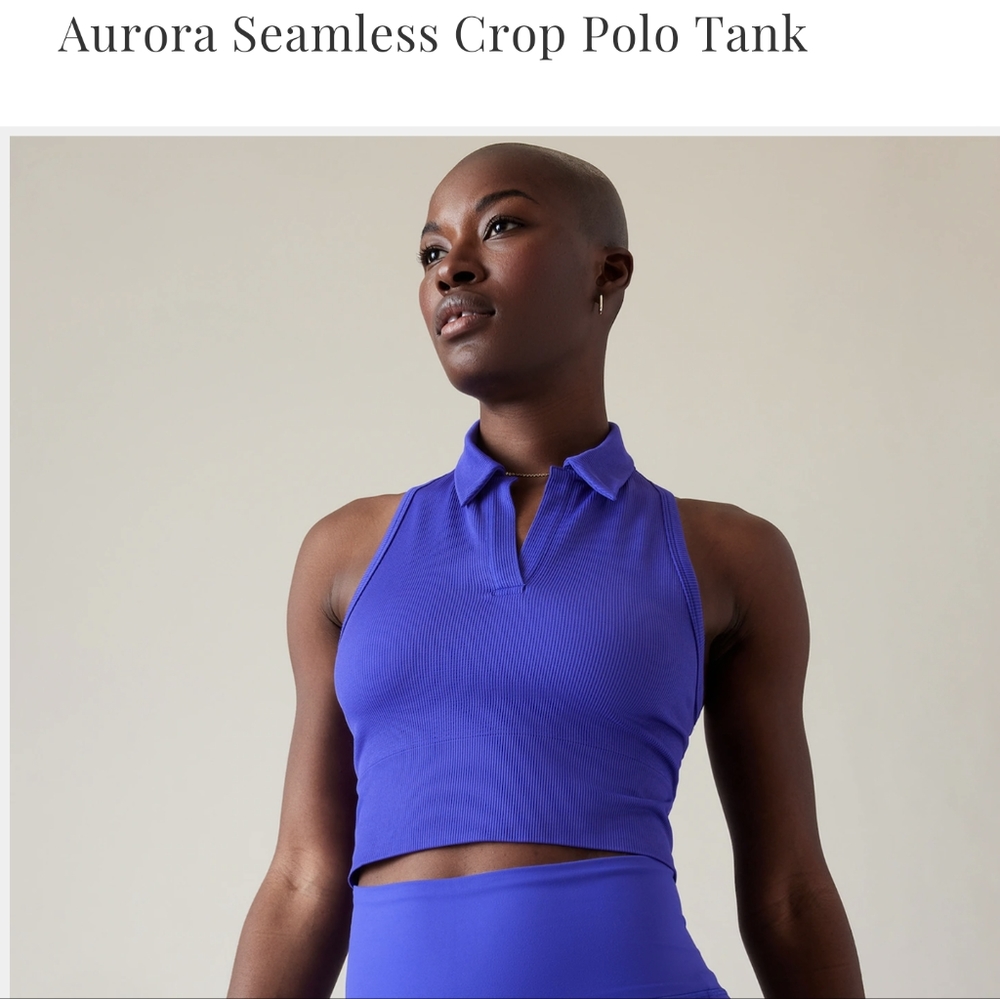 Athleta Polo Tank